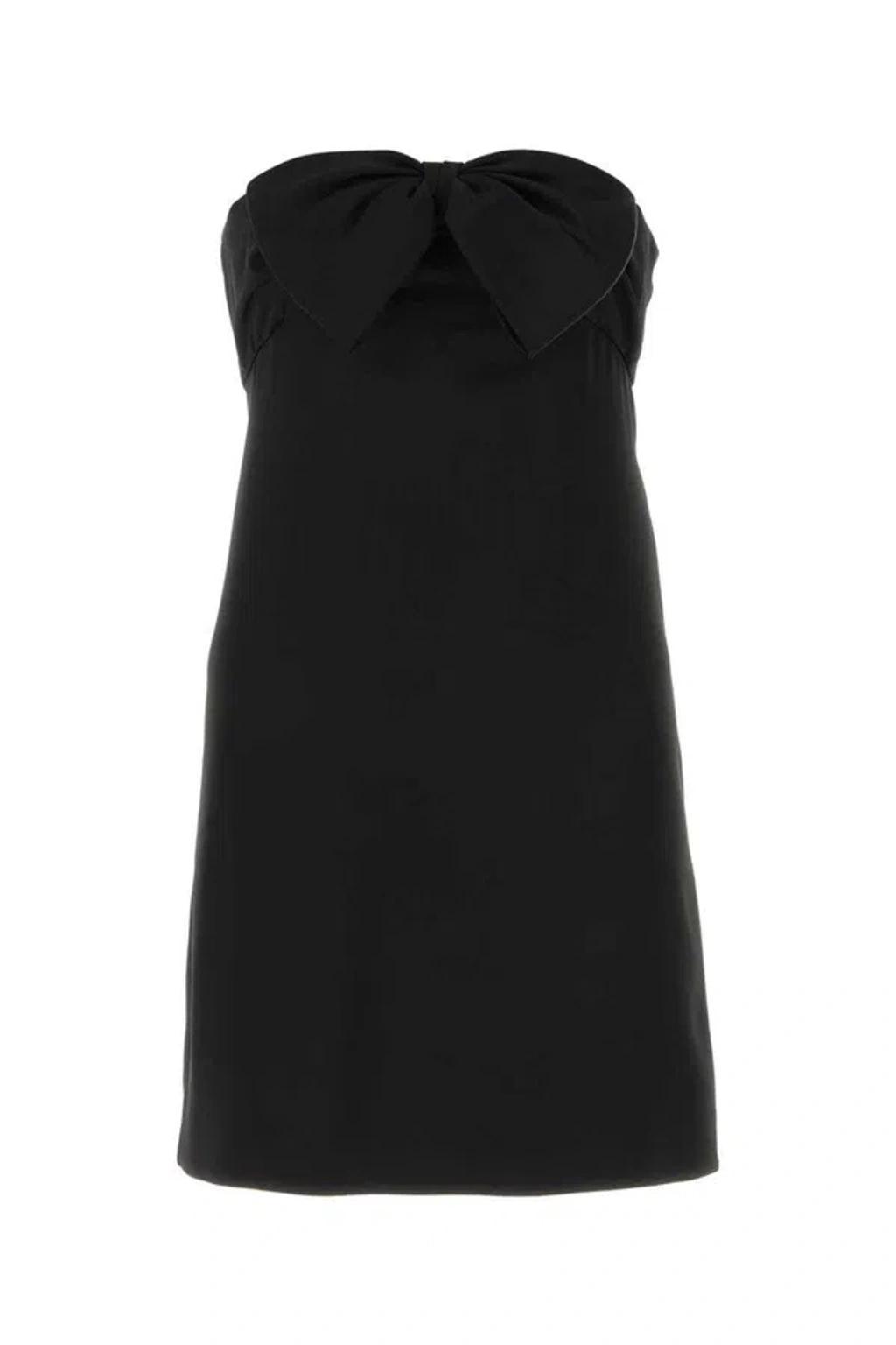 SAINT LAURENT Dress In Black Product Image