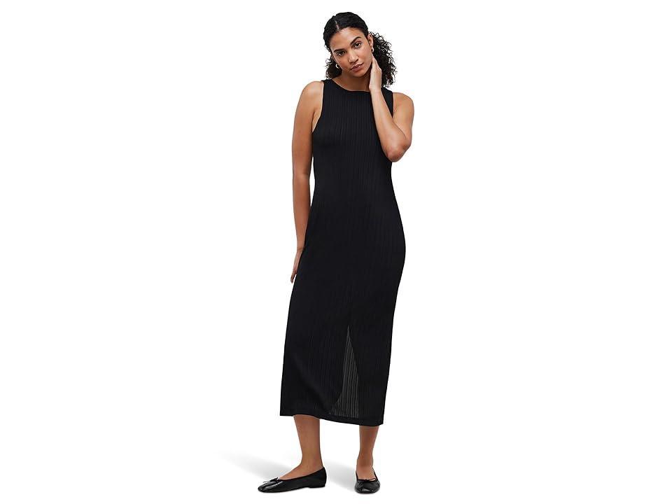 Madewell Rib-Knit Sleeveless Maxi Dress (True ) Women's Swimwear Product Image