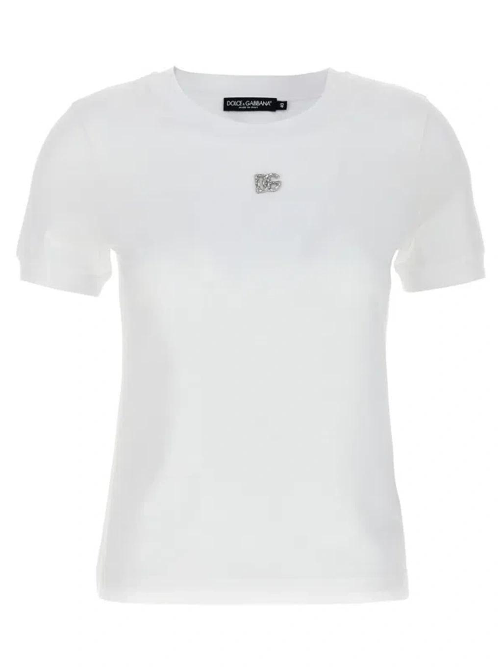 DOLCE & GABBANA White Essential T-shirt Product Image