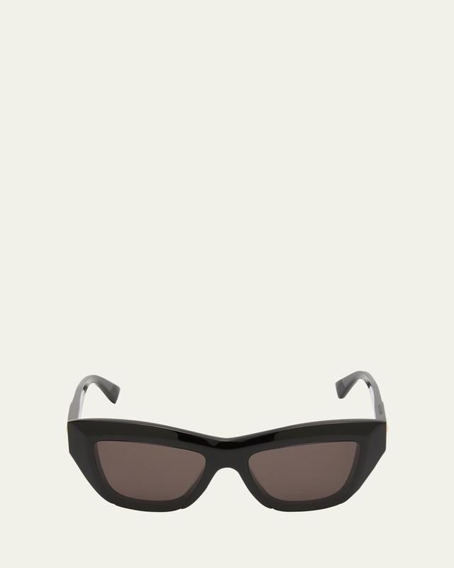 Raised Logo Acetate Cat-Eye Sunglasses Product Image