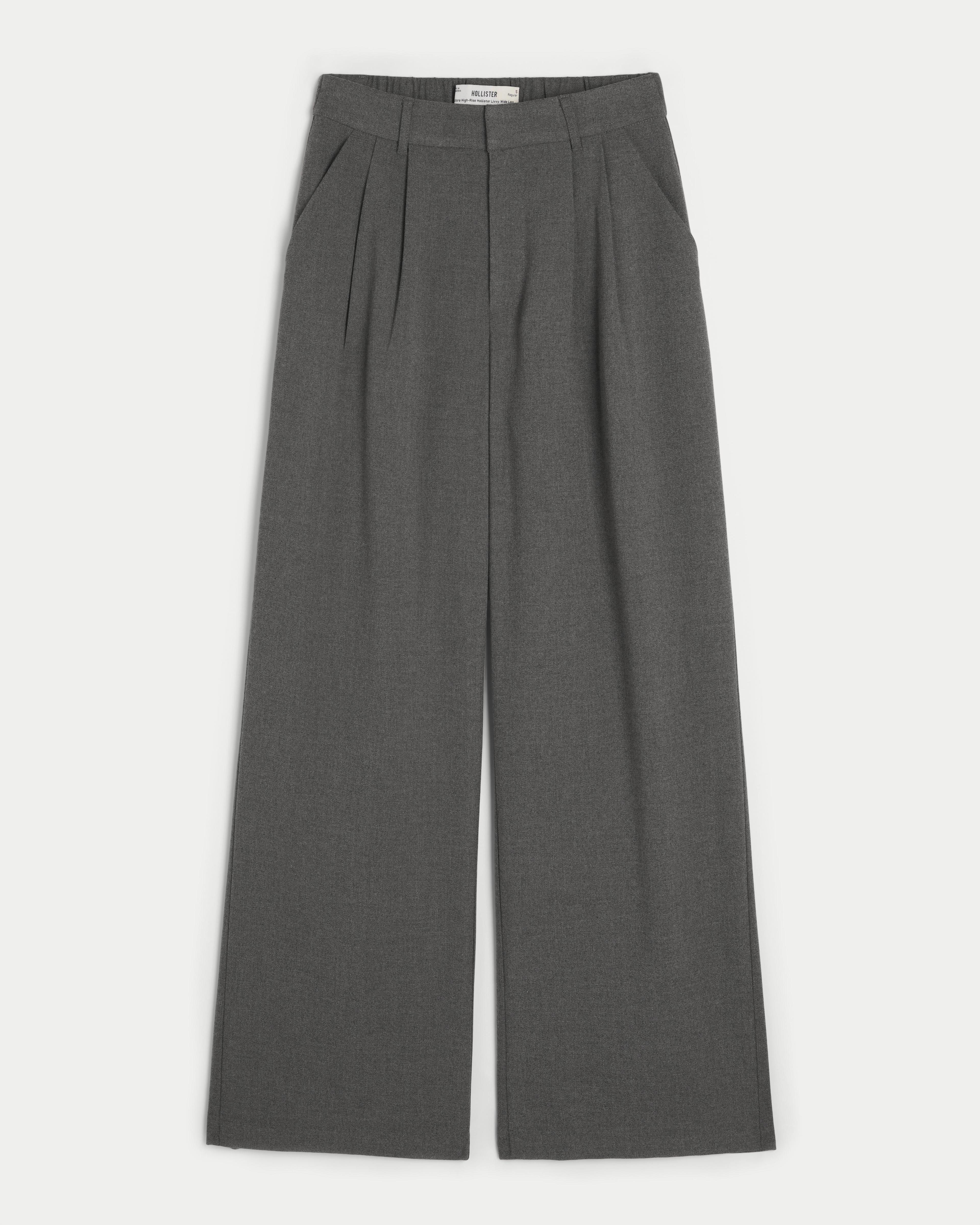 Hollister Livvy Ultra High-Rise Wide-Leg Pants Product Image