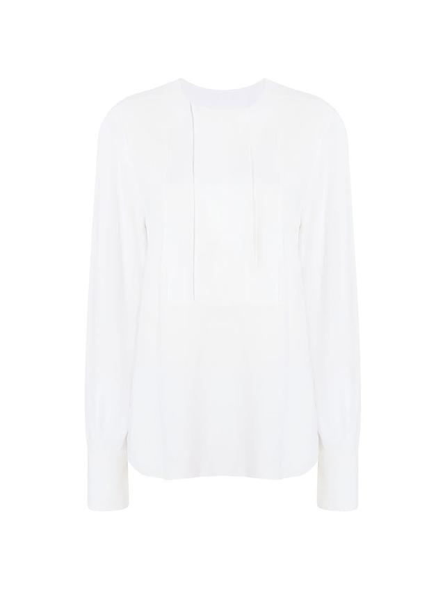 Womens Panelled Oversized Blouse Product Image