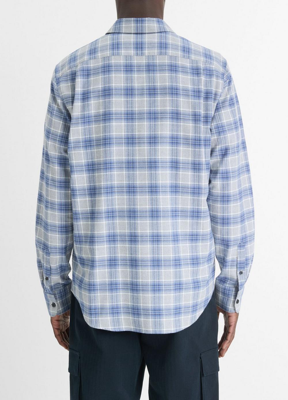 Vineyard Plaid Cotton Shirt Product Image