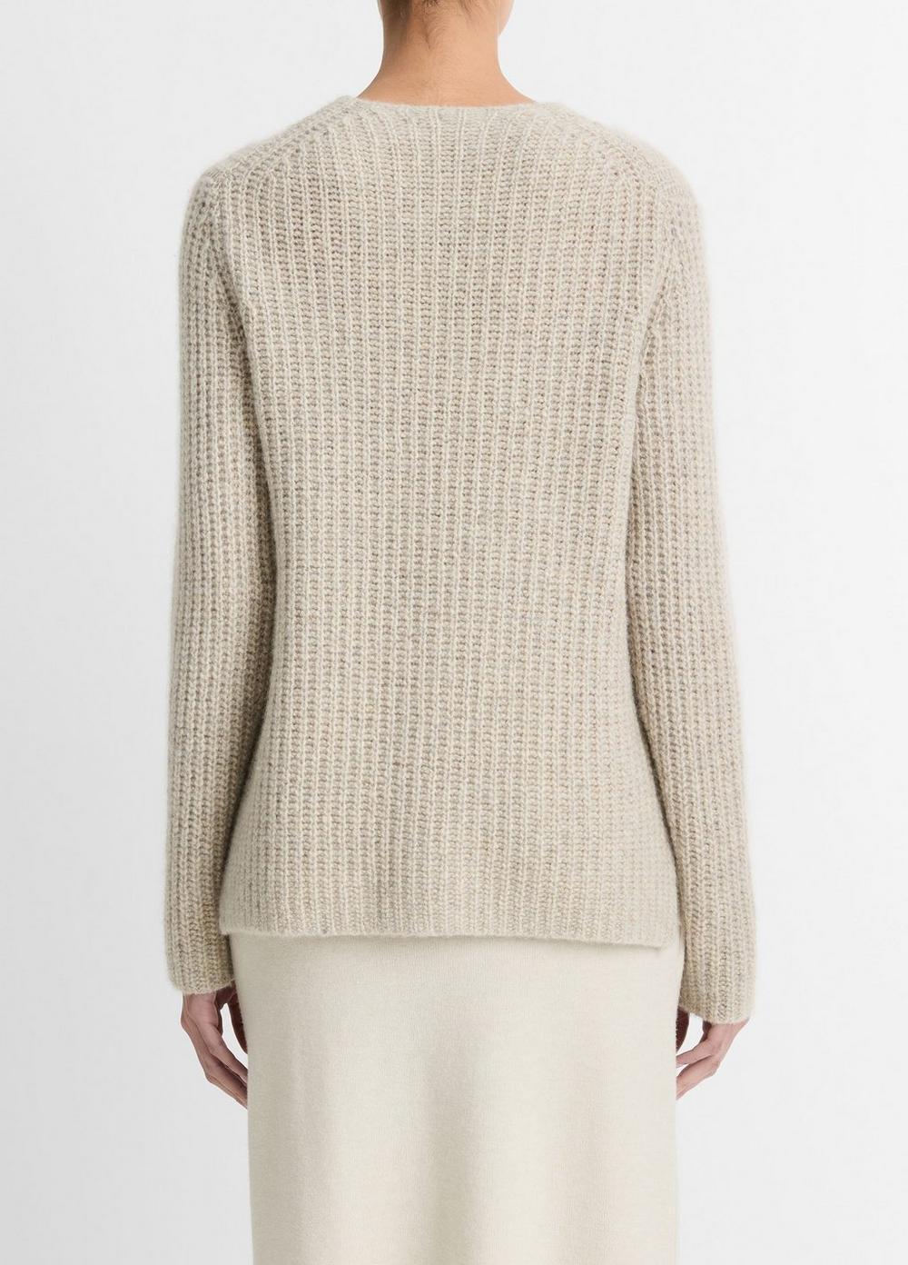 Cashmere Donegal Tunic Sweater Product Image