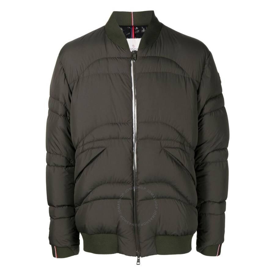 Kizimen Short Down Bomber Jacket In Green Product Image