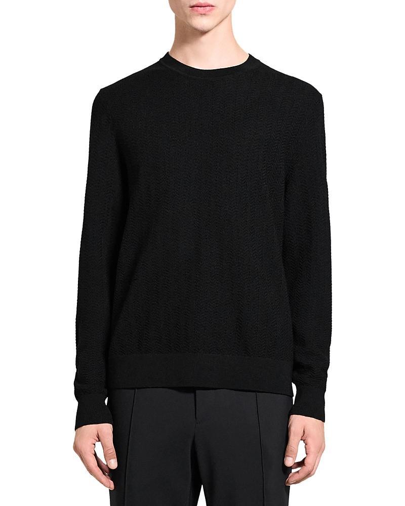 Theory Novo Merino Wool Blend Crewneck Sweater Product Image