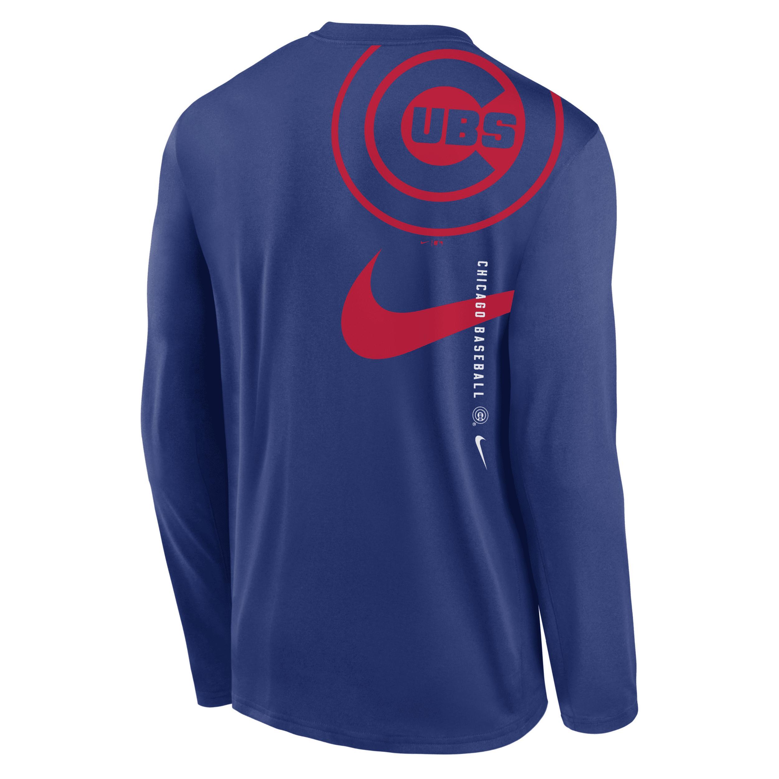 Boston Red Sox Large Swoosh Back Legend Nike Men's Dri-FIT MLB T-Shirt Product Image