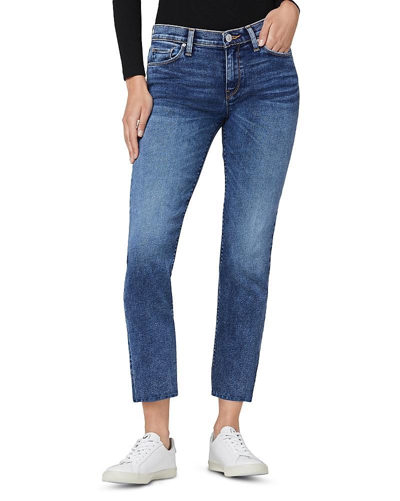 Hudson Jeans Nico Mid Rise Straight Leg Ankle Jeans Product Image