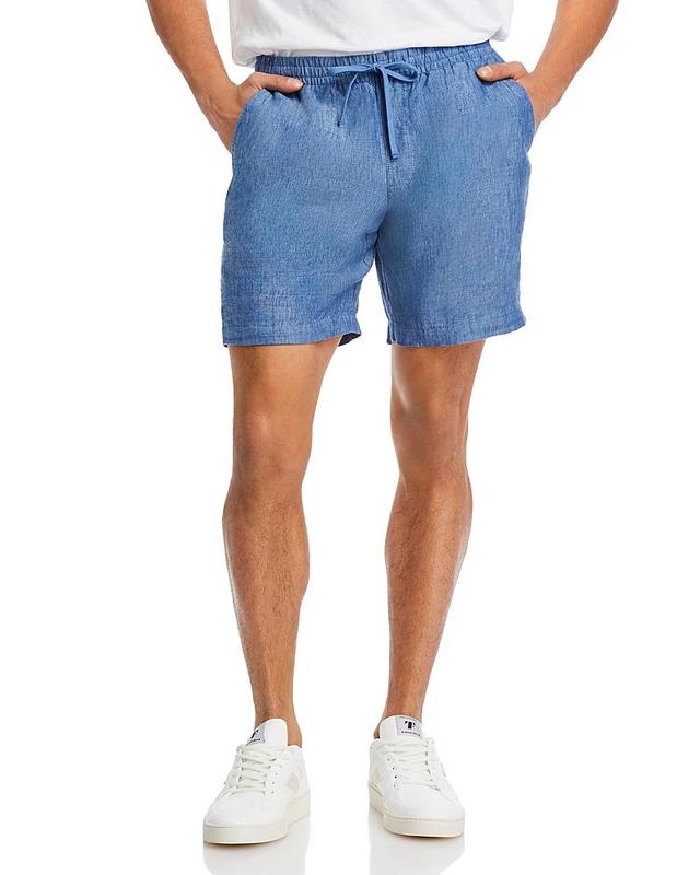 The Mens Store at Bloomingdales Linen Regular Fit 8 Shorts - 100% Exclusive Product Image