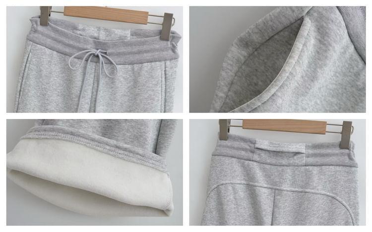 High Waist Flared Sweatpants (Various Designs) Product Image