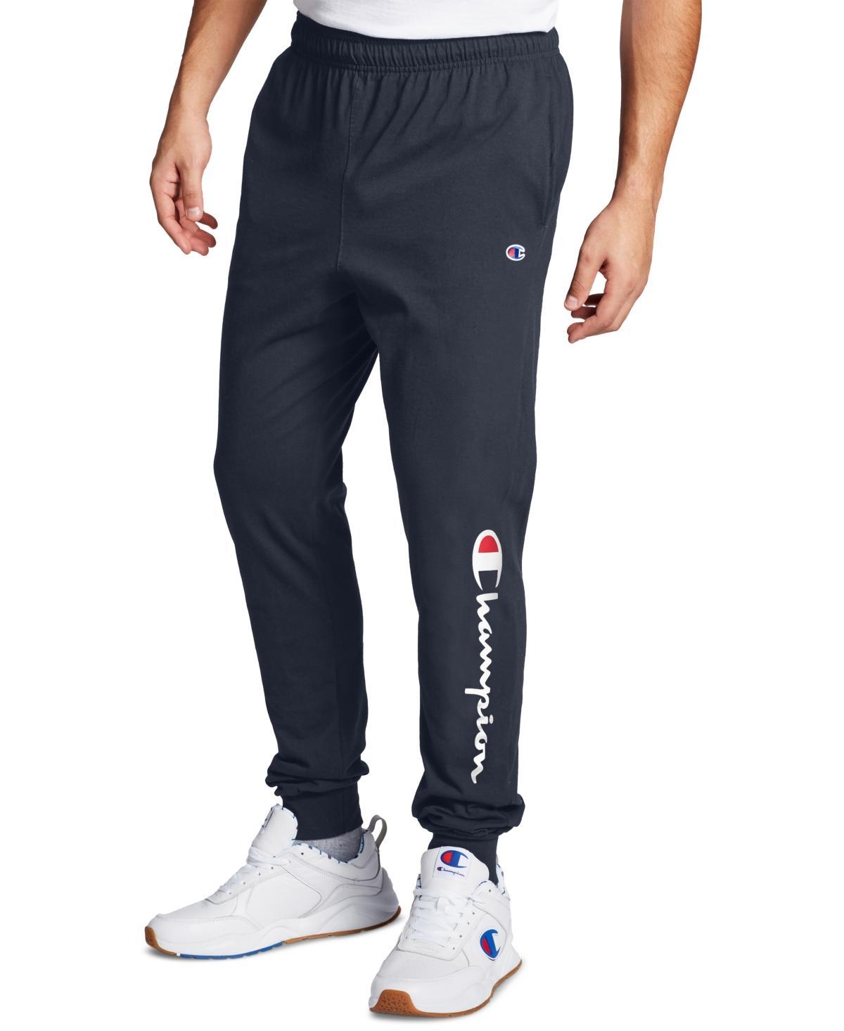 Champion Mens Standard-Fit Script Logo-Print Joggers Product Image