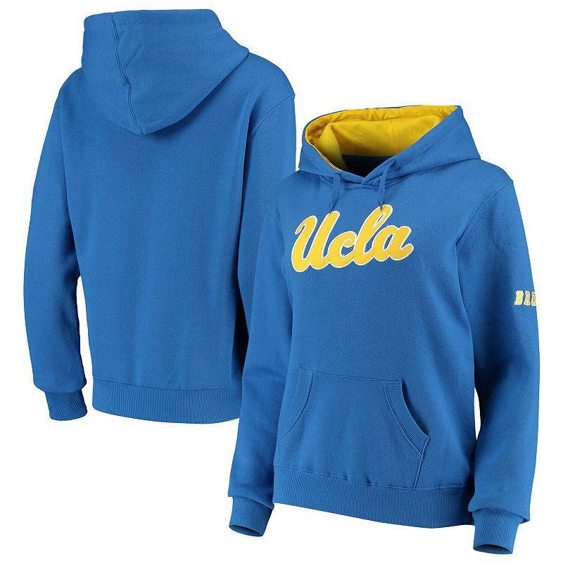 Womens Stadium Athletic Blue Ucla Bruins Big Logo Pullover Hoodie Product Image