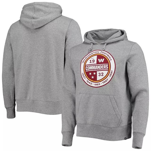 Mens 47 Gray Washington Commanders Imprint Headline Pullover Hoodie Product Image