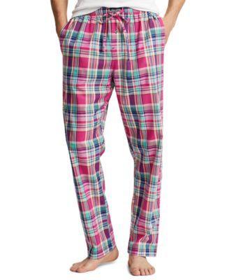 Polo Ralph Lauren Mens Printed Woven Pajama Pants - PALOMA PLAID Product Image