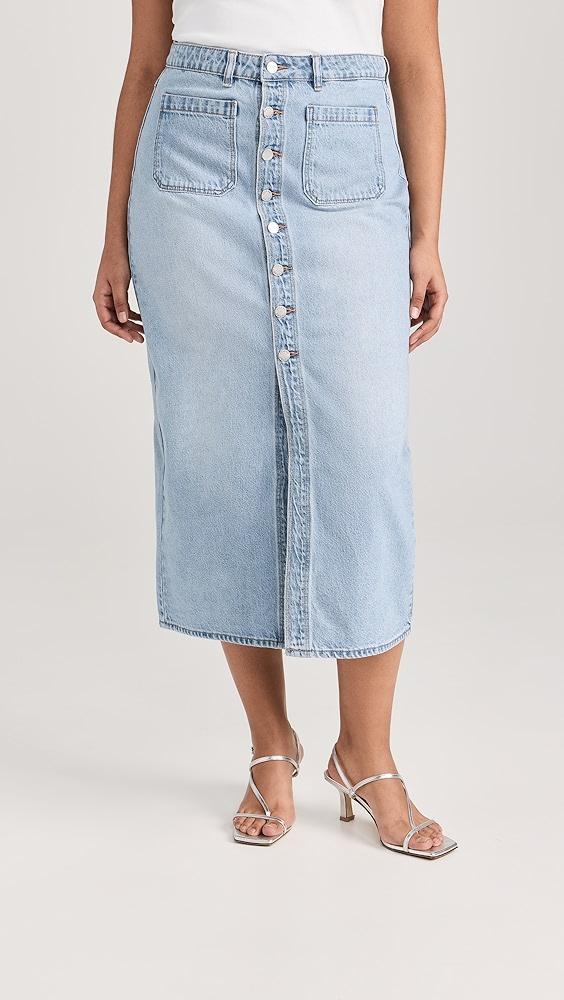 Rolla's Sailor Skirt Lyocell Blue | Shopbop Product Image