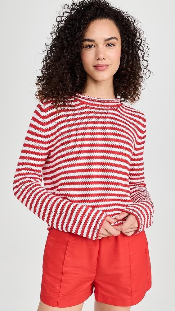 La Ligne Fine Stripe Mini Marina Sweater | Shopbop Product Image