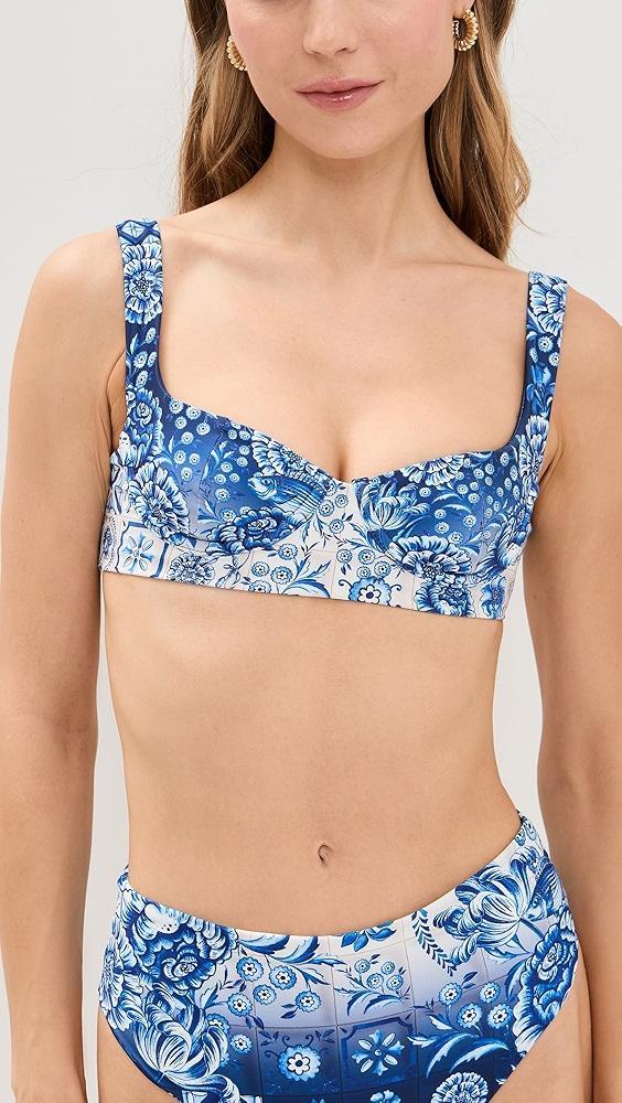 Agua Bendita Balena Azure Top | Shopbop Product Image