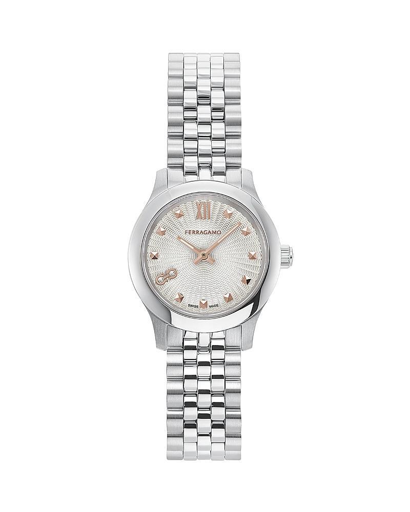 Salvatore Ferragamo Womens Swiss Stainless Steel Bracelet Watch 25mm Product Image