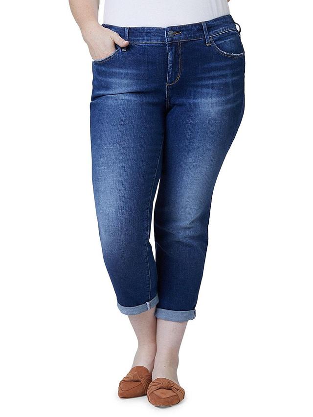 SLINK Jeans Ankle Boyfriend Jeans Product Image