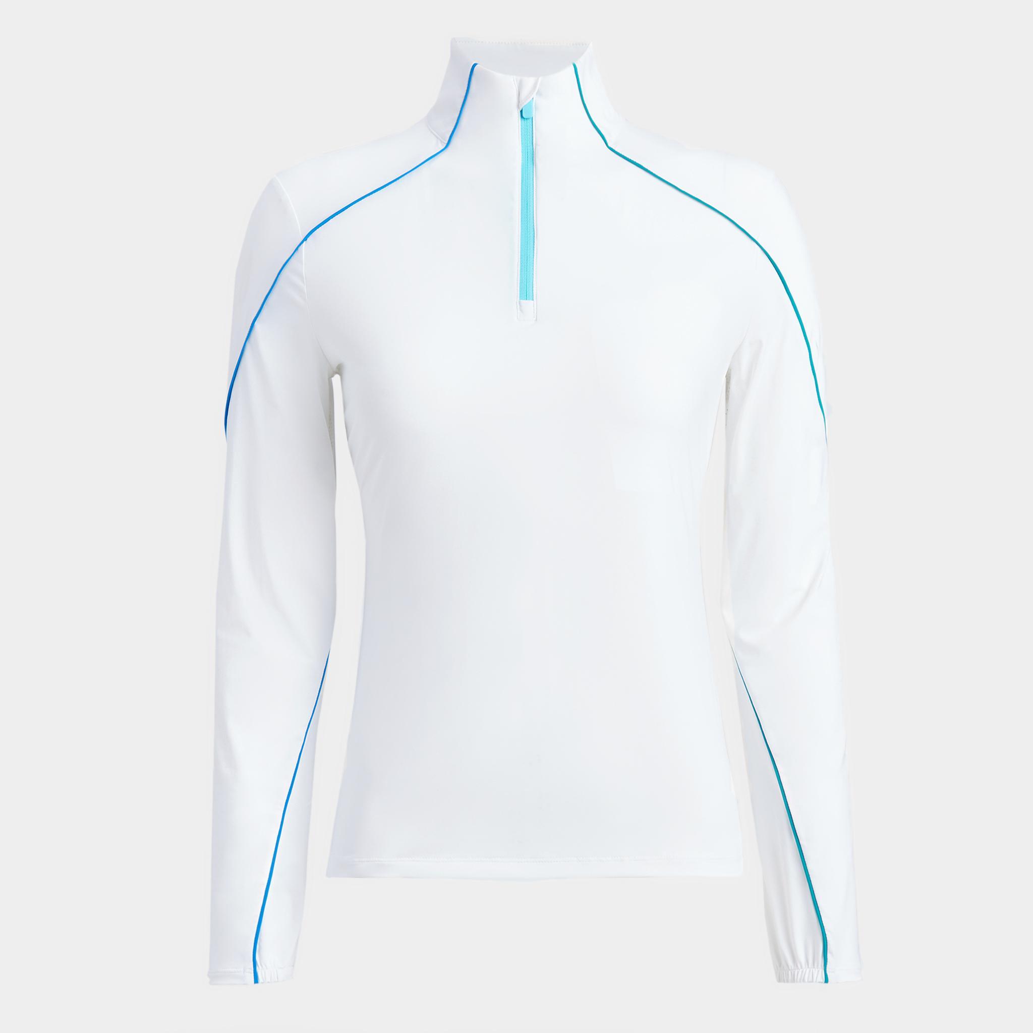 SUN SHIELD SILKY TECH NYLON QUARTER ZIP PULLOVER Product Image