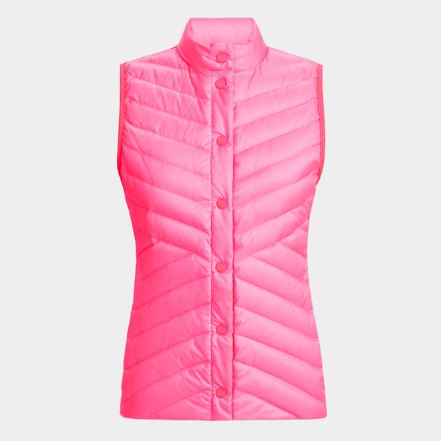 DOWN QUILTED TAFFETA TECH VEST Product Image