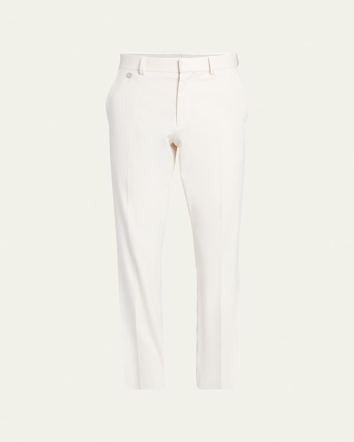 Mens Slim Fit Cotton-Stretch Chino Trousers Product Image