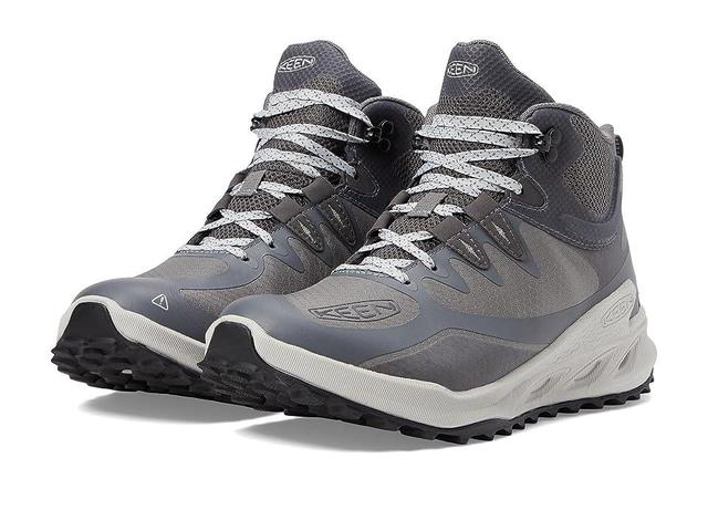 KEEN Zionic Mid Height Waterproof All Terrain (Steel Grey/Magnet) Women's Shoes Product Image