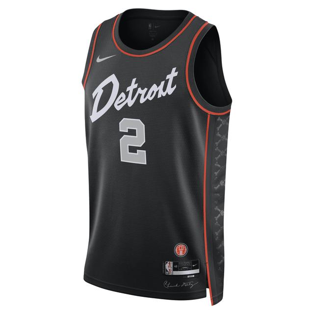 Cade Cunningham Detroit Pistons City Edition 2023/24 Nike Mens Dri-FIT NBA Swingman Jersey Product Image