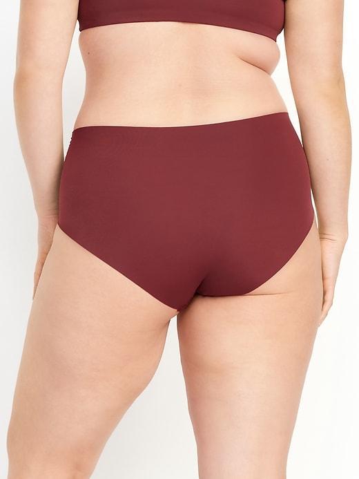 High-Waisted No-Show Brief Underwear Product Image