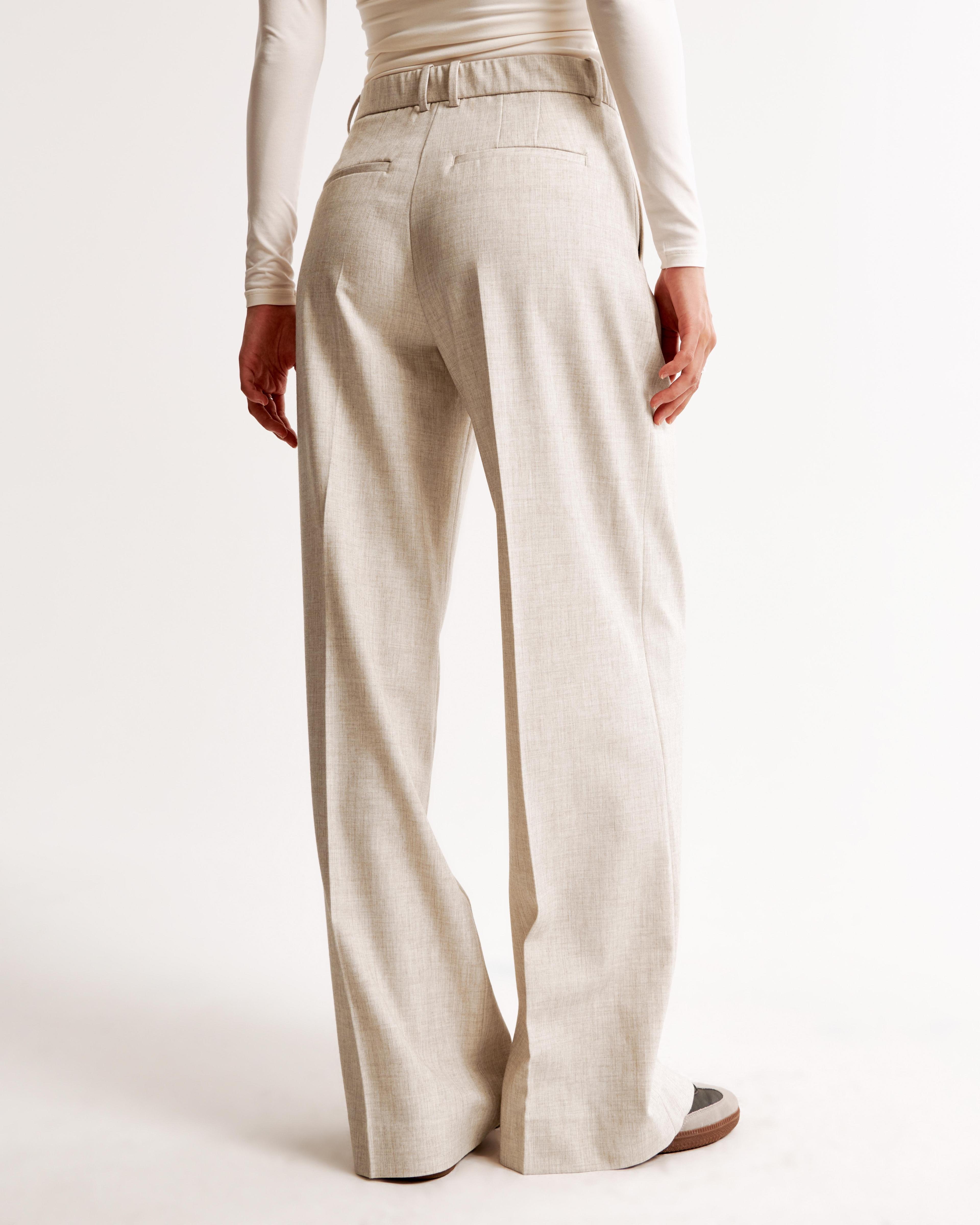 A&F Harper Tailored Ultra Wide Leg Pant Product Image