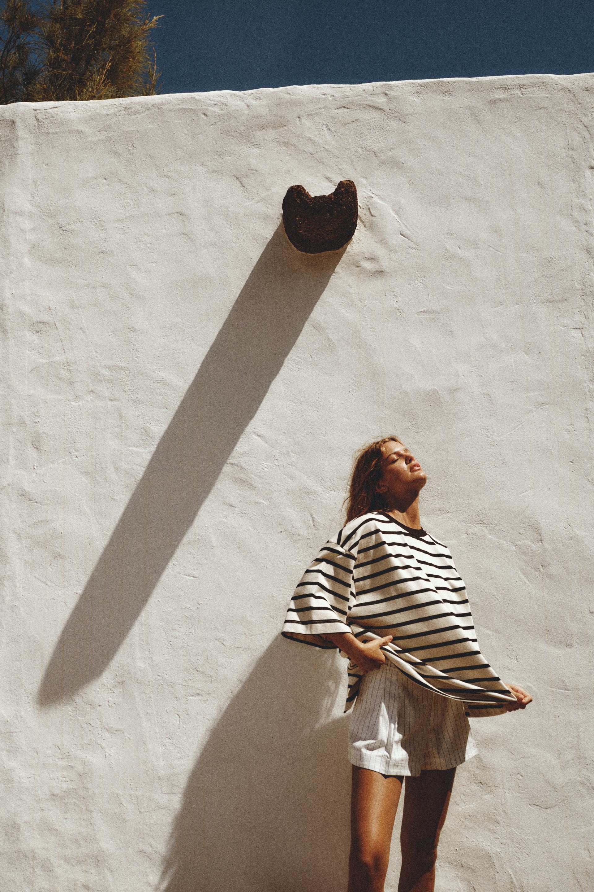 OVERSIZED STRIPED T-SHIRT product image