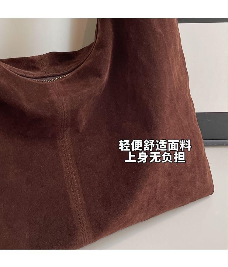 Faux Suede Tote Bag Product Image