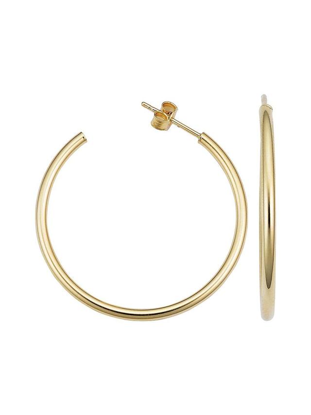 Womens 14K Yellow Gold Sicily Hoops Product Image