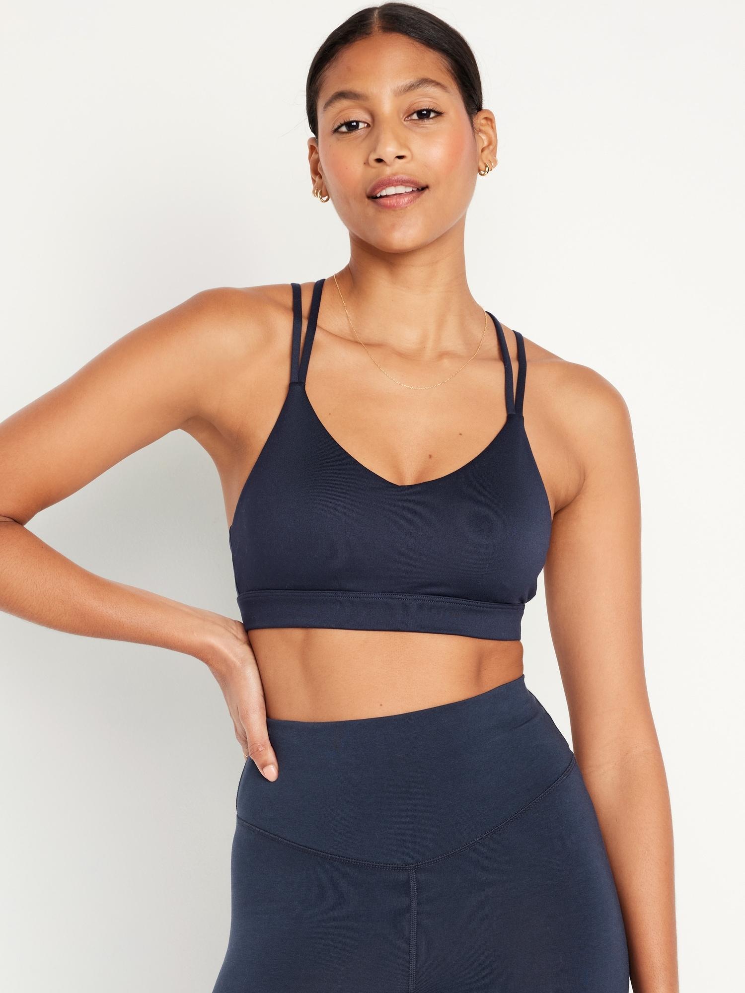 Light Support Strappy Sports Bra Product Image