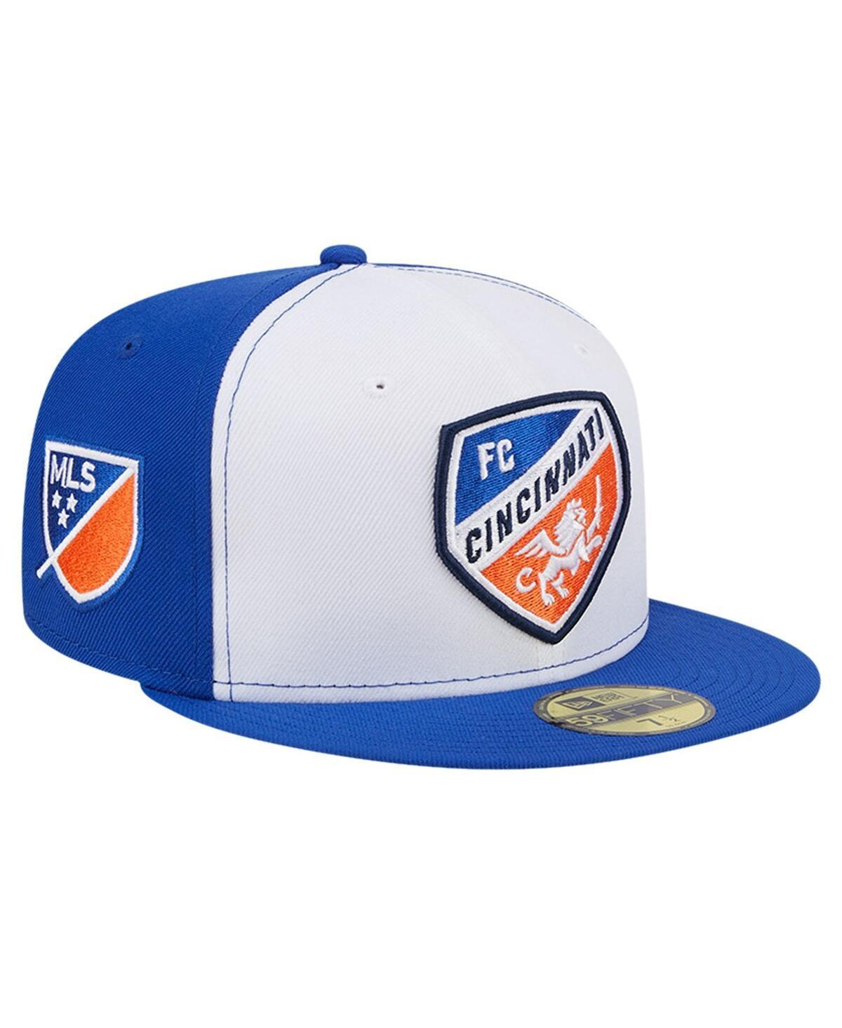 Mens New Era White Fc Cincinnati 2024 Kick Off Collection 59FIFTY Fitted Hat - White Product Image