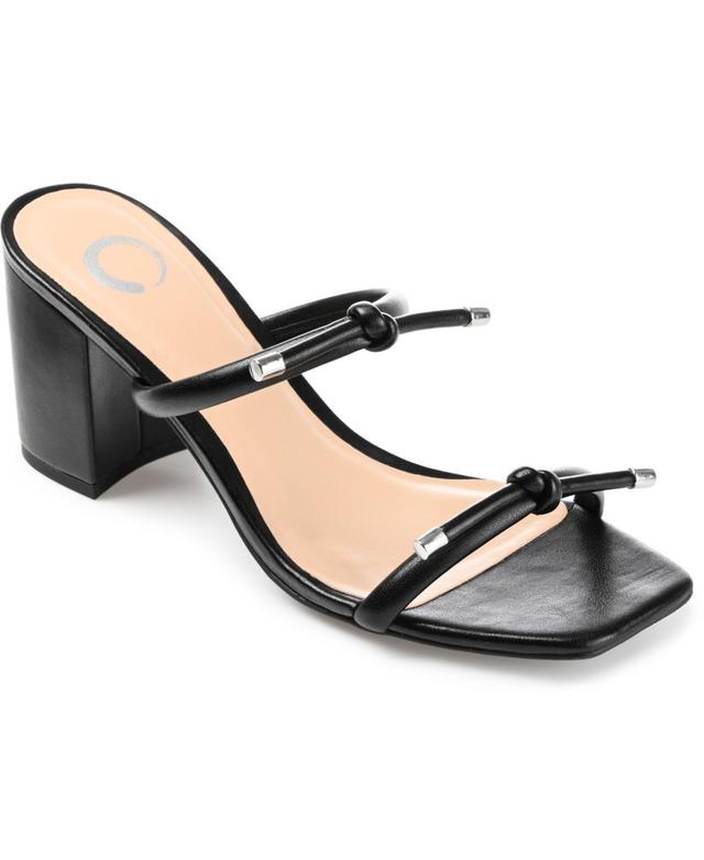 Journee Collection Womens Jessa Knotted Sandals Product Image