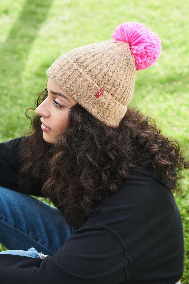 LEVI'S Oversized Pompom Beanie  Product Image