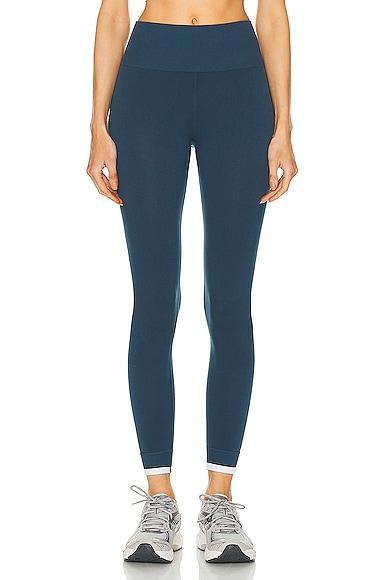 THE UPSIDE Form Seamless 25in Midi Pant Blue. (also in ). Product Image