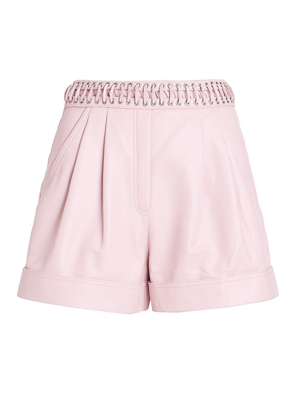 Womens Leather Shorts Product Image