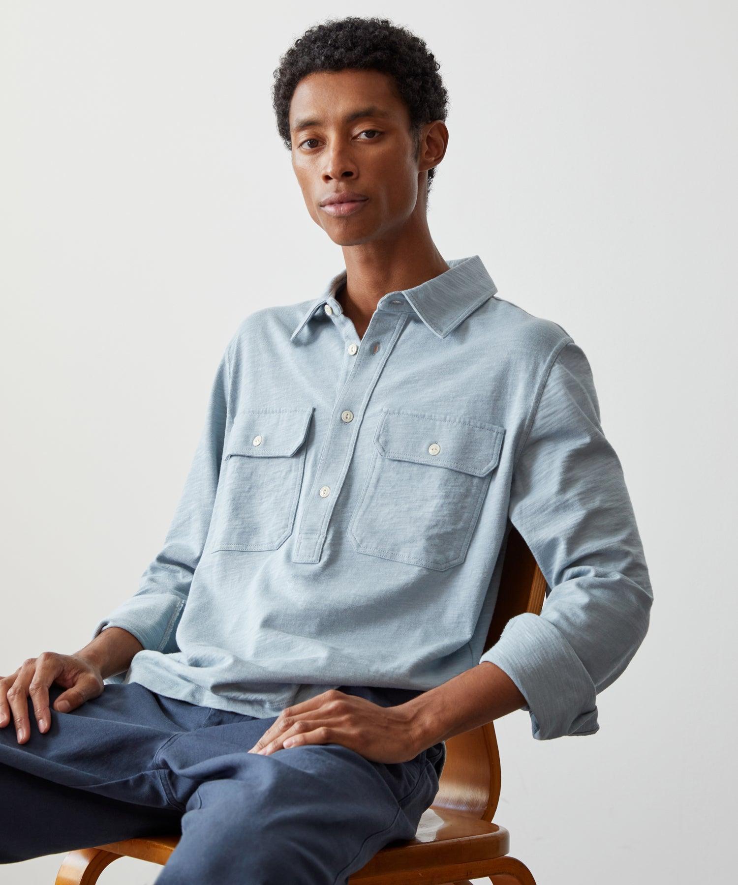 Utility Popover Polo Shirt Product Image