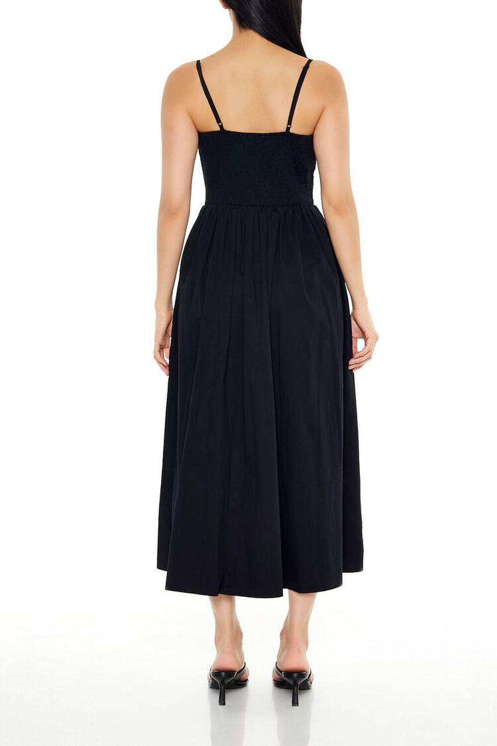 Pleated Sweetheart Midi Dress | Forever 21 Product Image