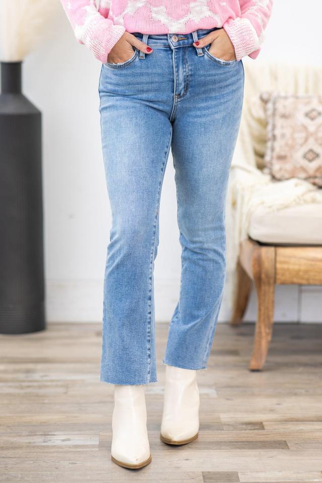 Lovervet High Rise Kick Flare Jean Product Image