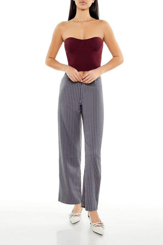 Pinstriped Trouser Pants | Forever 21 Product Image