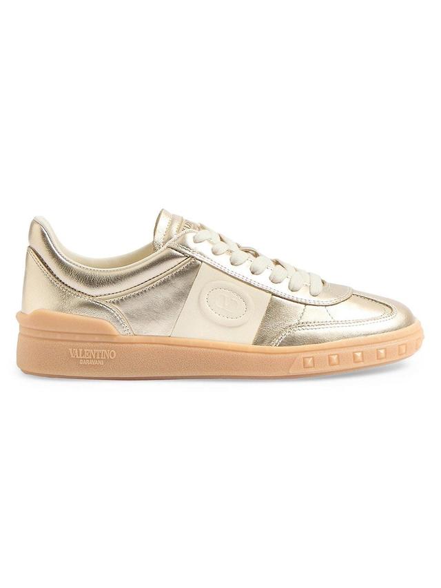 Womens Upvillage Trainer Sneakers in Laminated Calfskin Product Image