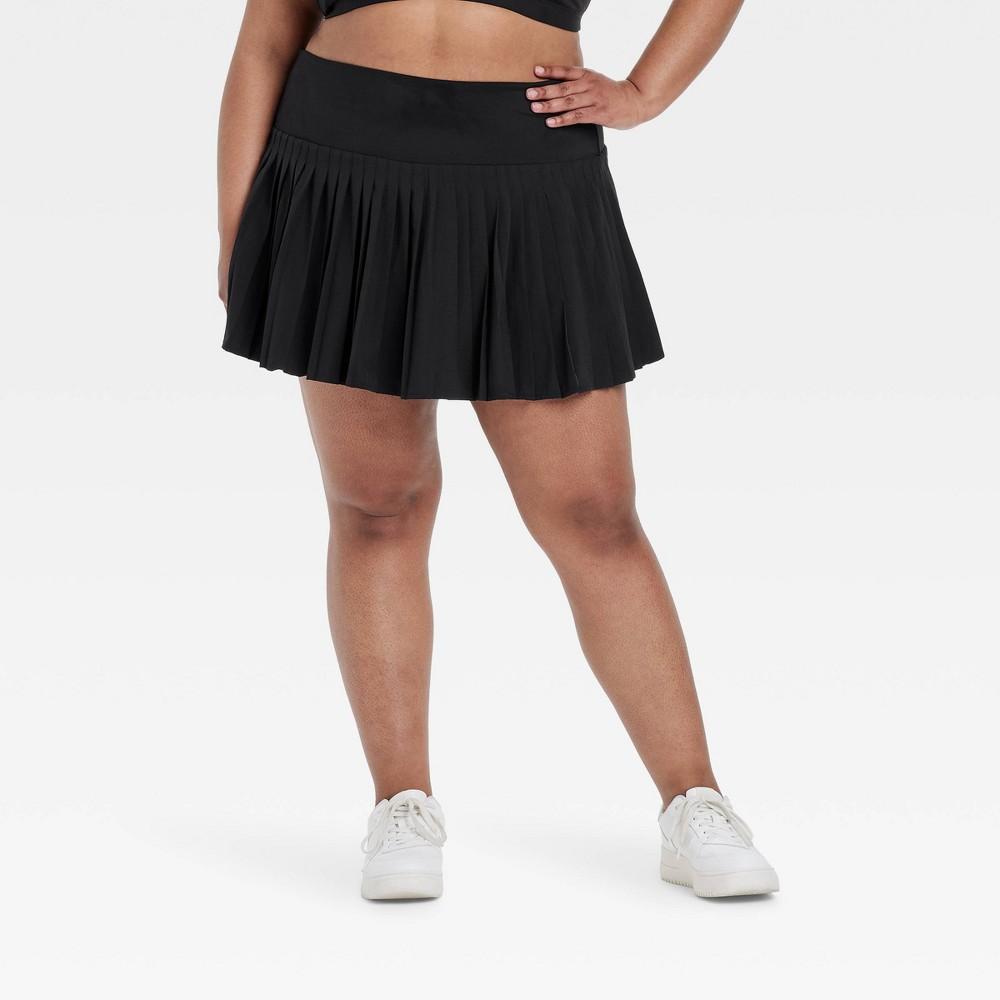 Womens Micro Pleated Skort - All In Motion Black XXL Product Image