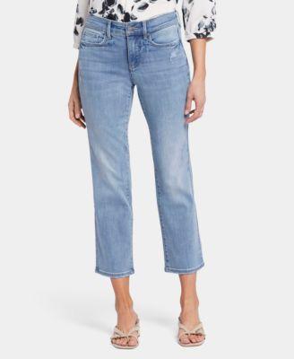 Nydj Marilyn Straight Ankle Jeans in Lakefront Product Image