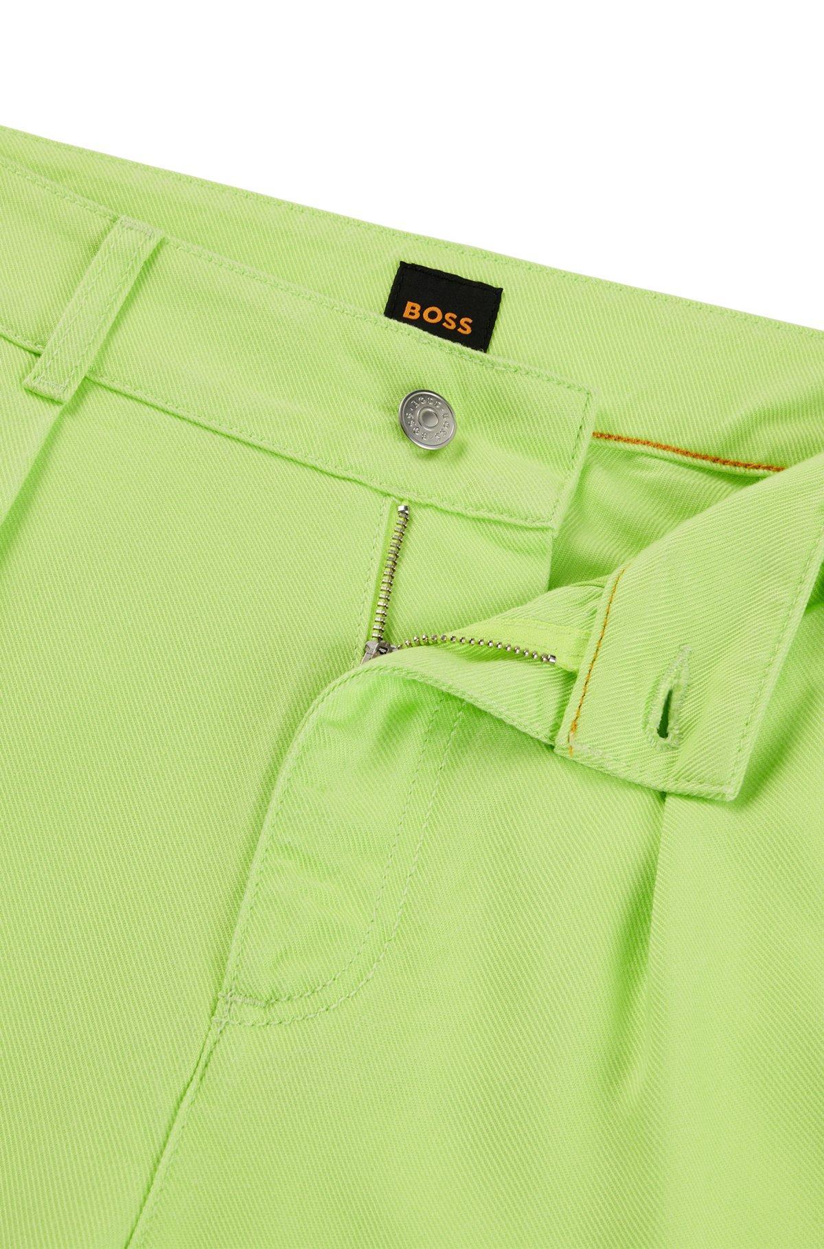 Wide-leg trousers in soft twill Product Image