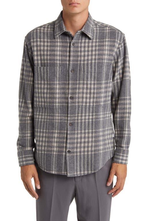 NN07 Freddy 5292 Flannel Button-Up Shirt Product Image