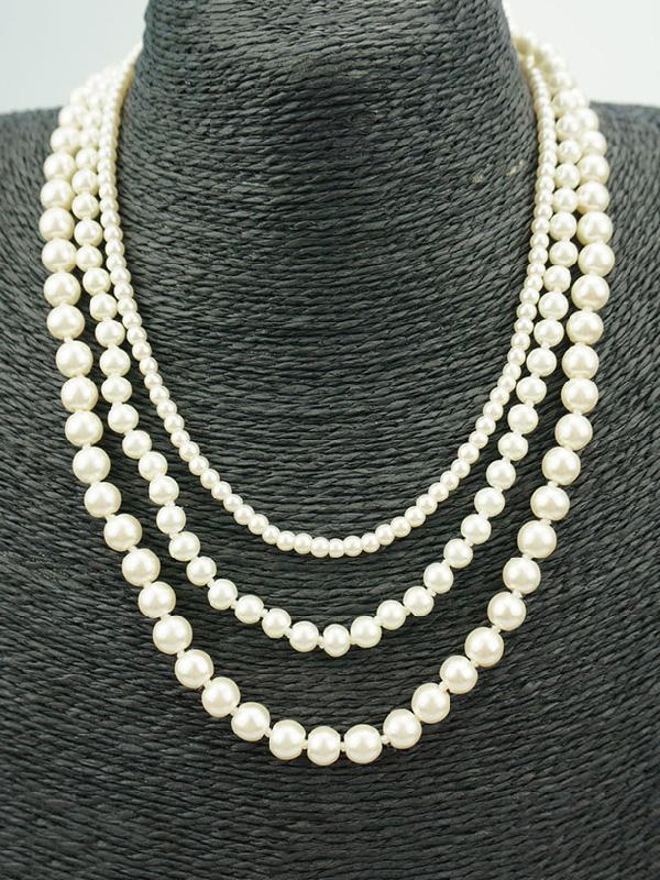 Noble Multilayer Split-joint Necklace Product Image