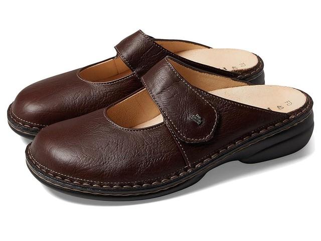 Finn Comfort Stanford (Braun Karbo) Women's Clog/Mule Shoes Product Image